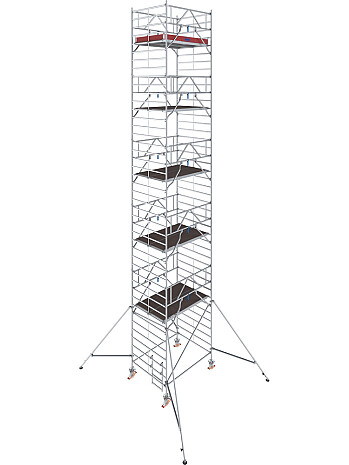 KRAUSE Rusztowanie - STABILO 5000; 2,5 x 1,50m, wys.rob. 12,30m | system GUARDMATIC